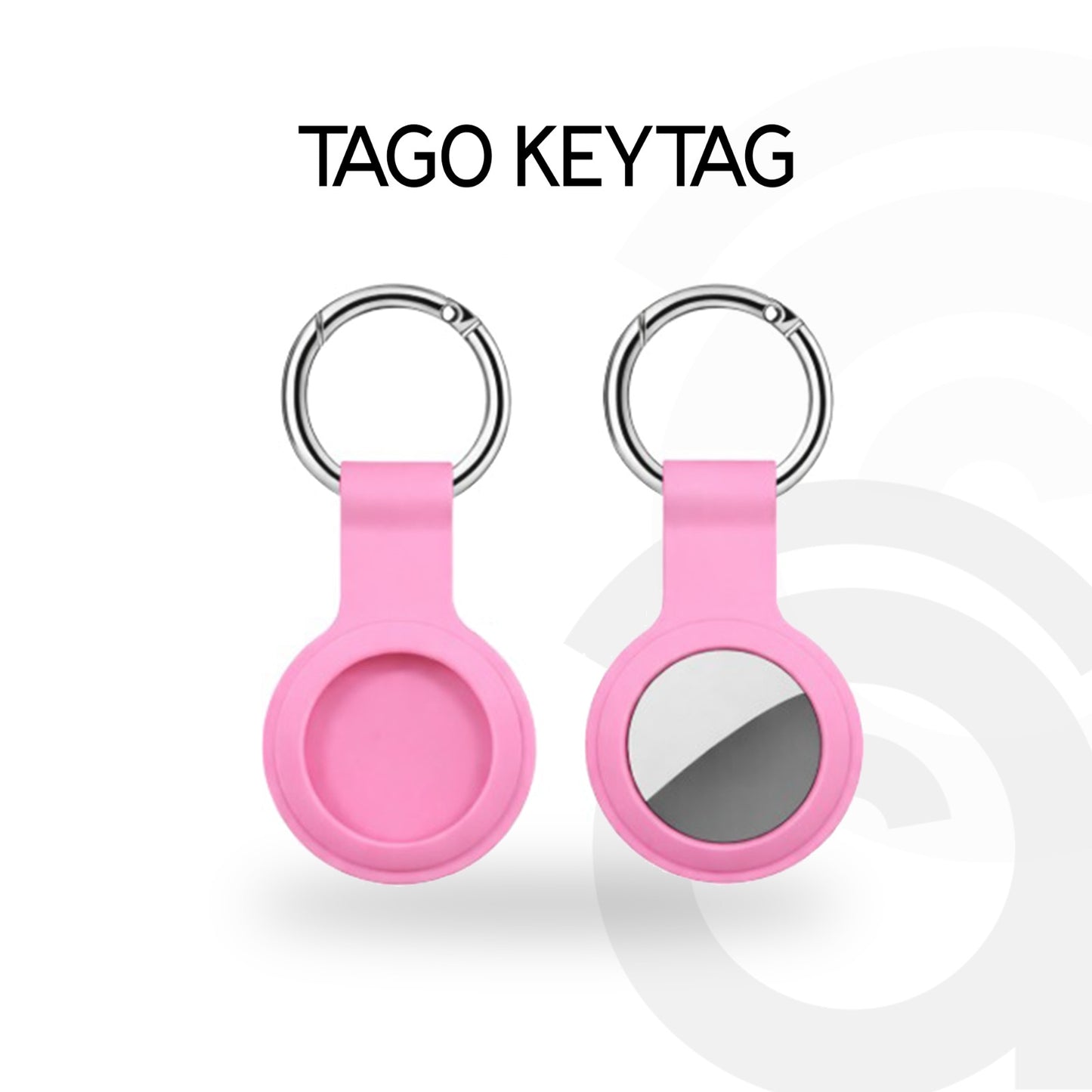 TAGO KEYTAG-מחזיק מפתחות מותאם(מגיע ללא תג)